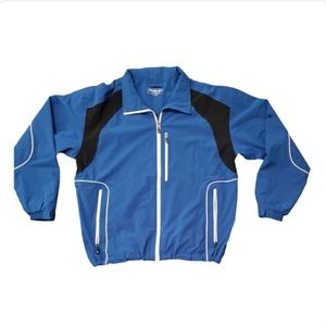 ***NEW*** ProQuip Tourflex Men's Golf Jacket Size XL Blue Waterproof Windproof